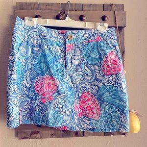 Lilly Pulitzer Blue Skort